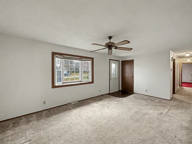 a room with a window