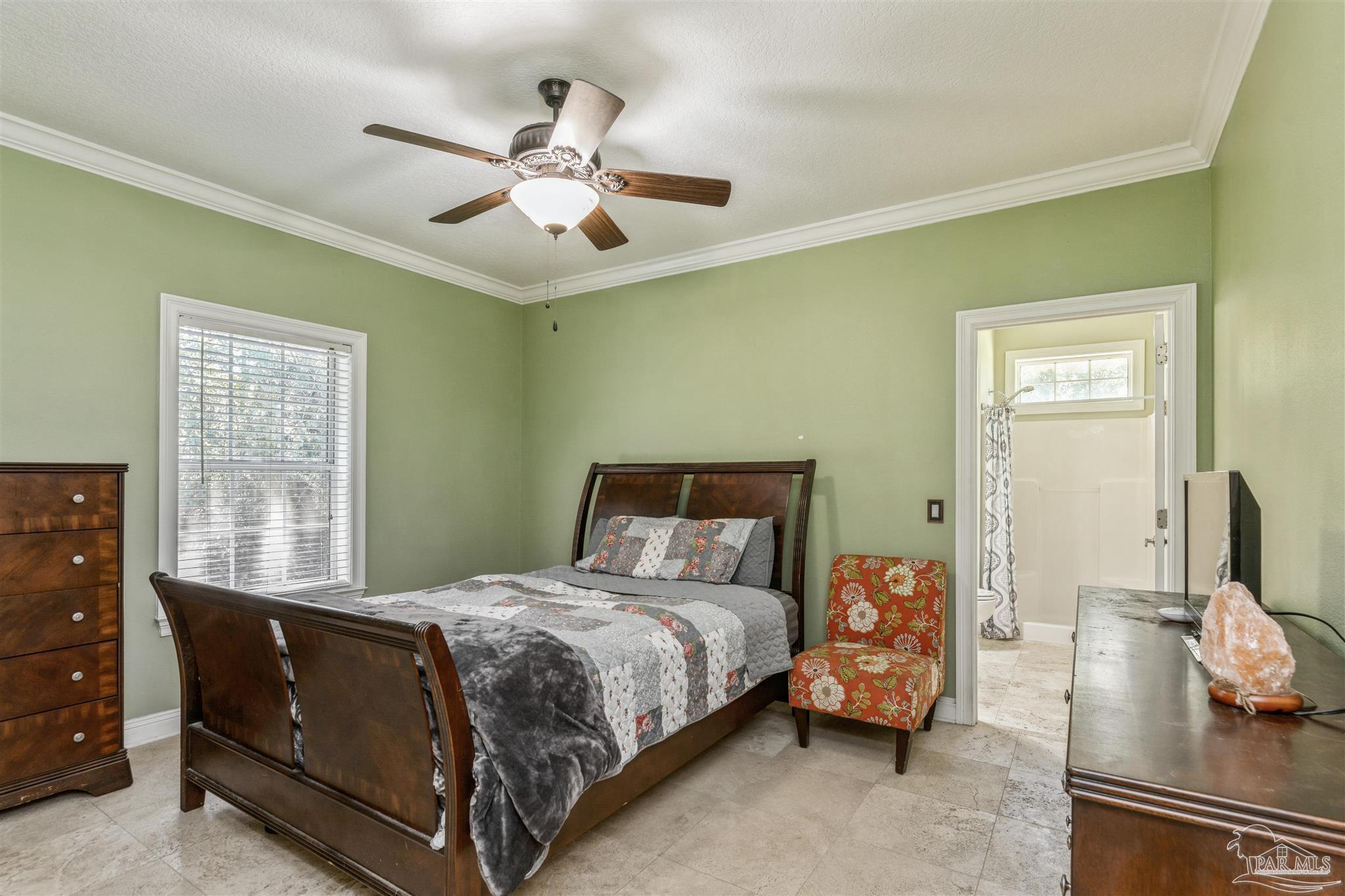 2855 Walling Road Milton, FL 32570 - Photo 45 of 55 a bedroom with a bed and window