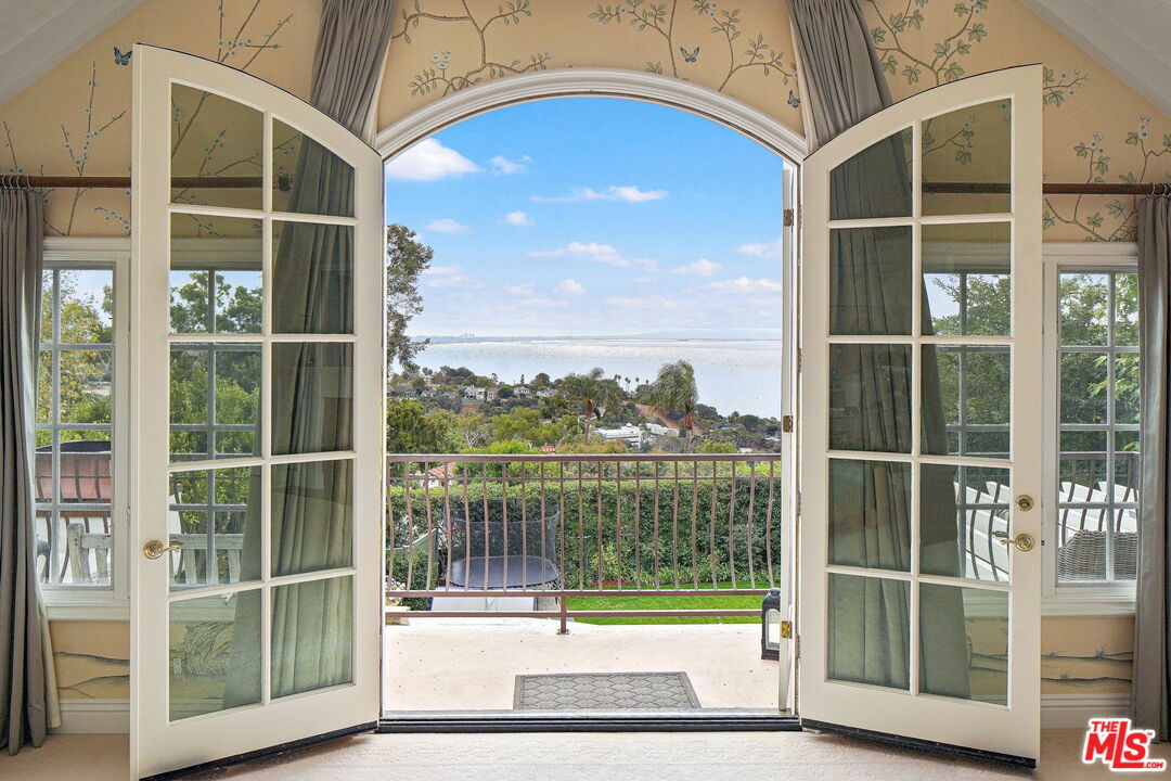 541 Paseo Miramar Pacific Palisades, CA 90272 - Photo 26 of 50 a view of a city from a porch