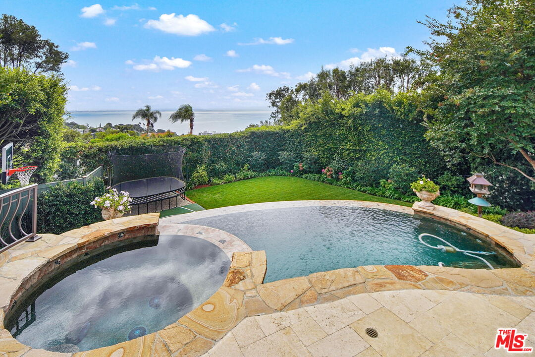541 Paseo Miramar Pacific Palisades, CA 90272 - Photo 39 of 50 a view of outdoor space yard deck and patio