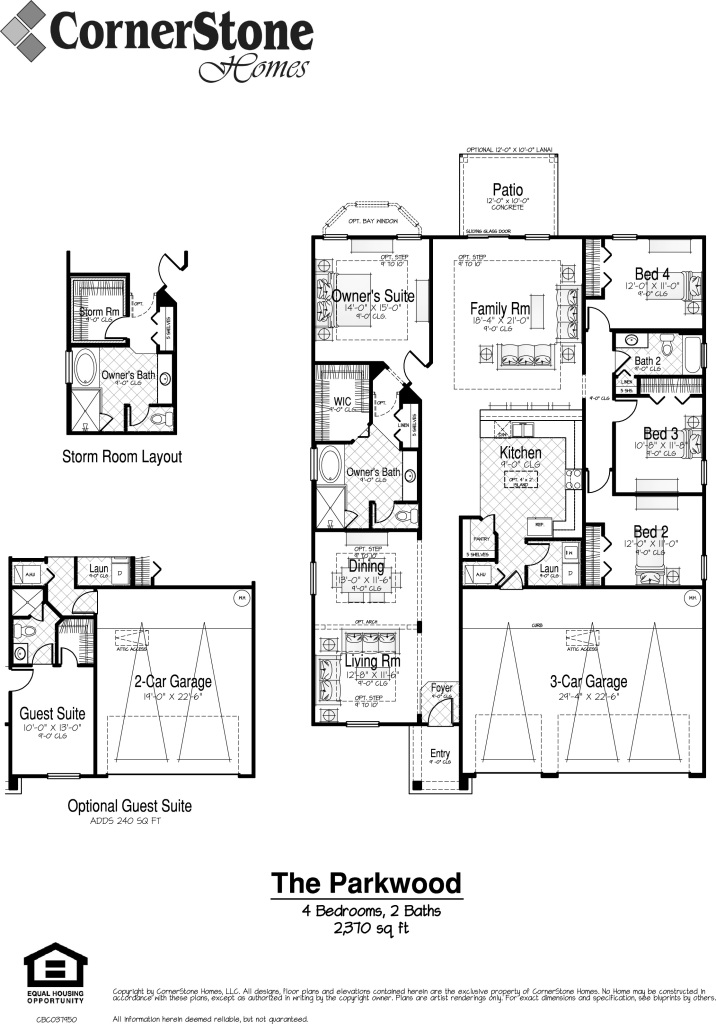 104 Puritan Road Ponte Vedra, FL 32081 - Photo 27 of 27 Parkwood Floor plan