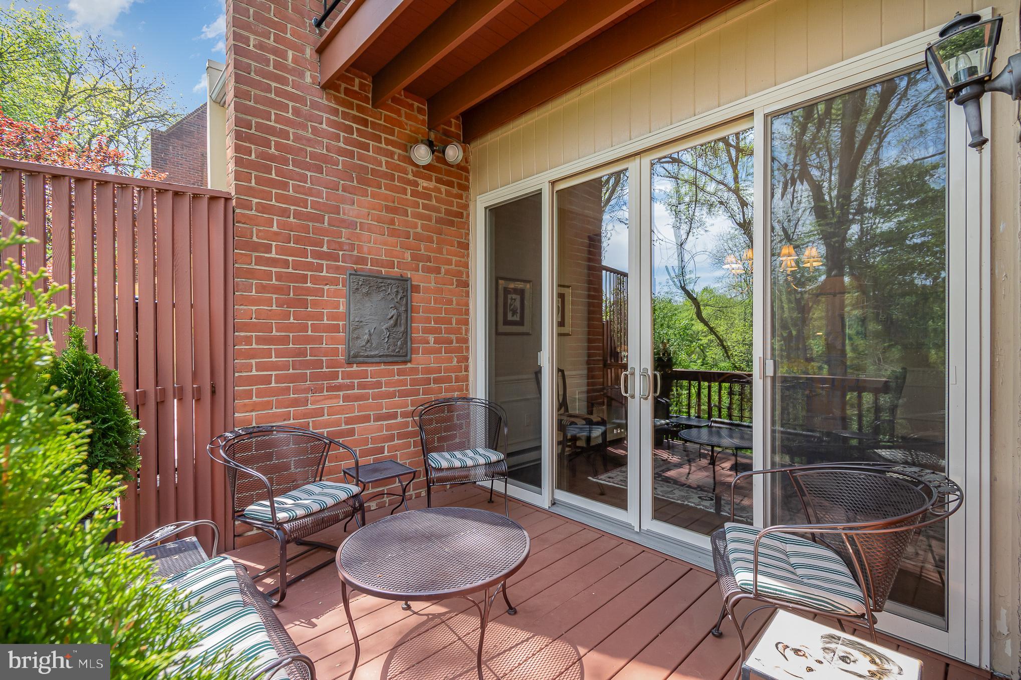 8031 Strauff Road, Unit 4 Towson, MD 21204 - Photo 30 of 36 Rear Deck