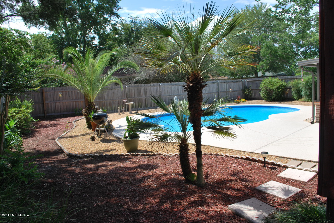 2168 Carter Braxton Road Orange Park, FL 32073 - Photo 4 of 24 Pool/Landscaped Yard