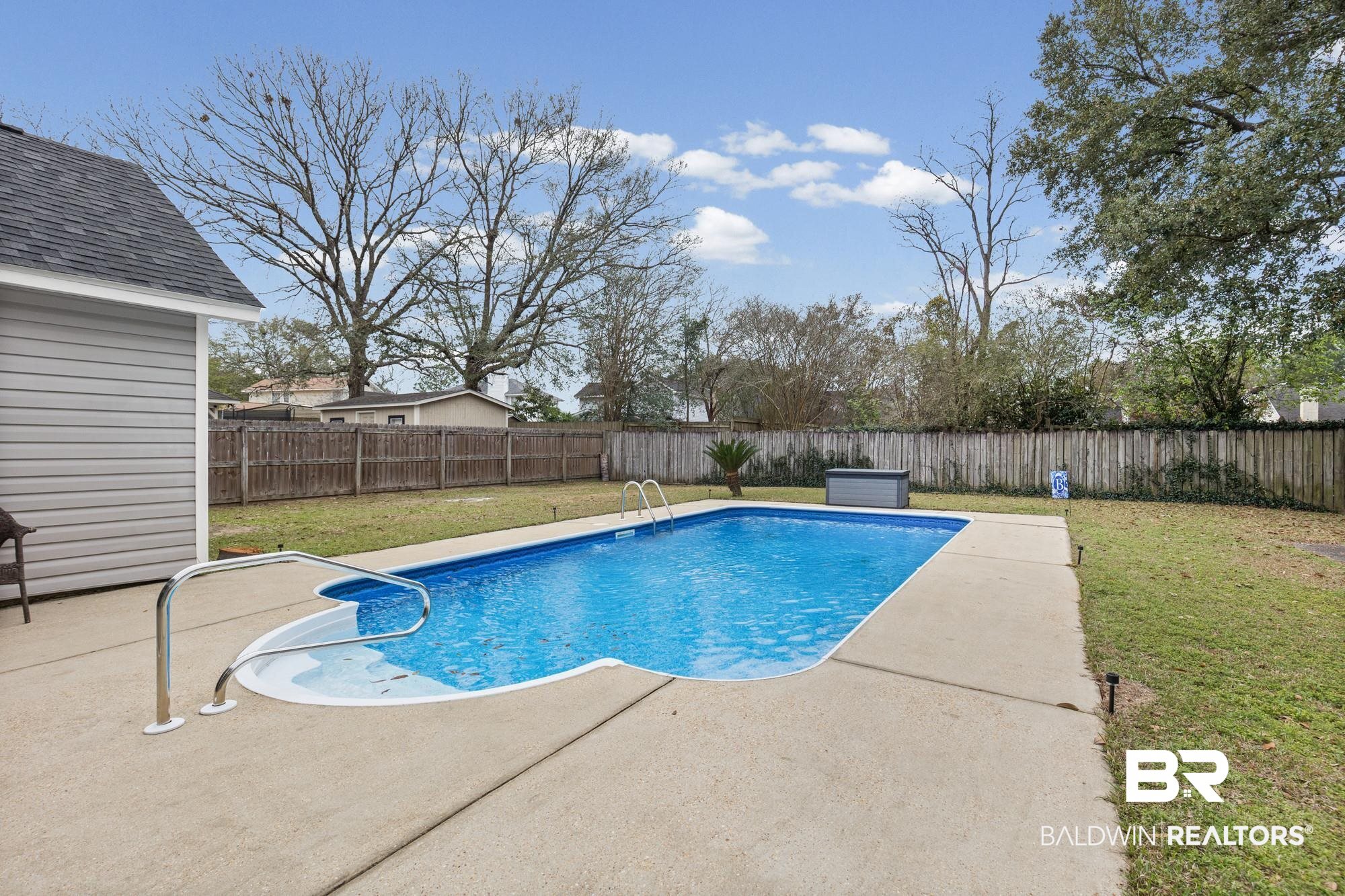 6609 Blakeley Court Mobile, AL 36695 - Photo 24 of 28 View of swimming pool with a fenced backyard and patio surround