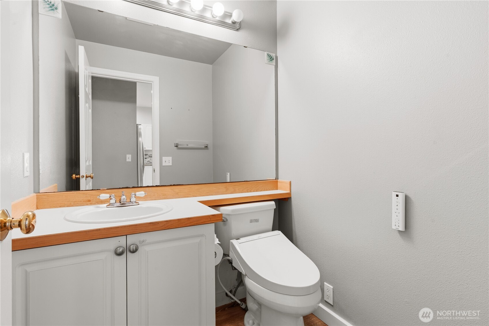 5624 South 233rd Street, Unit 41 Kent, WA 98032 - Photo 19 of 37 a bathroom with a sink and a toilet