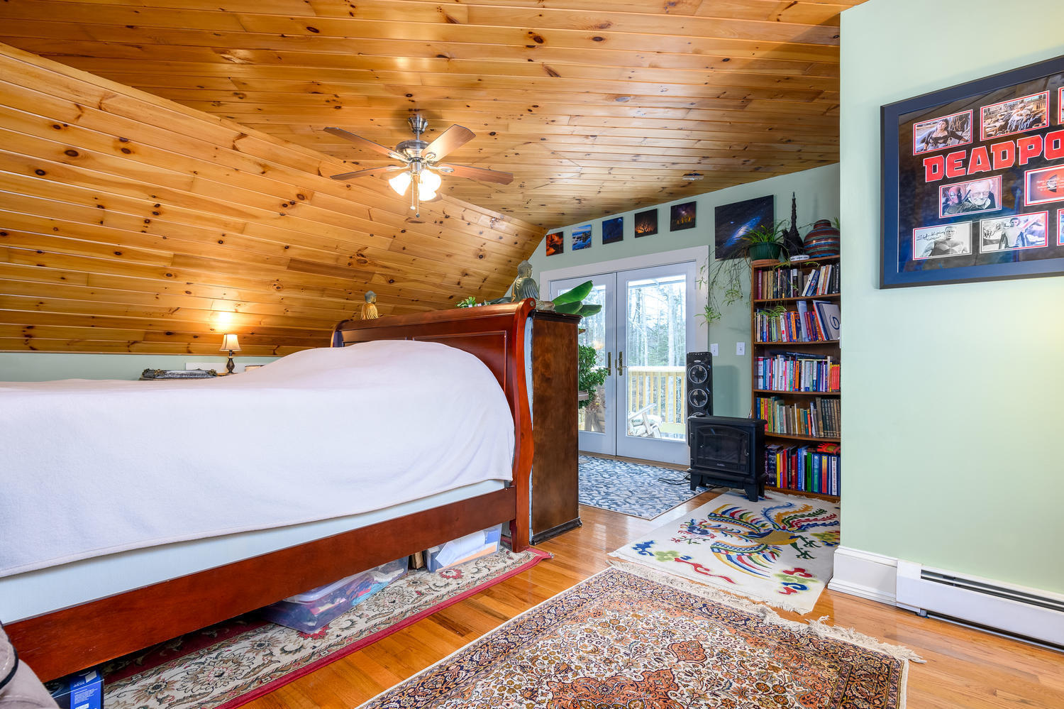 175 Yagger Road Norway, ME 04268 - Photo 24 of 48 Master bedroom with loft