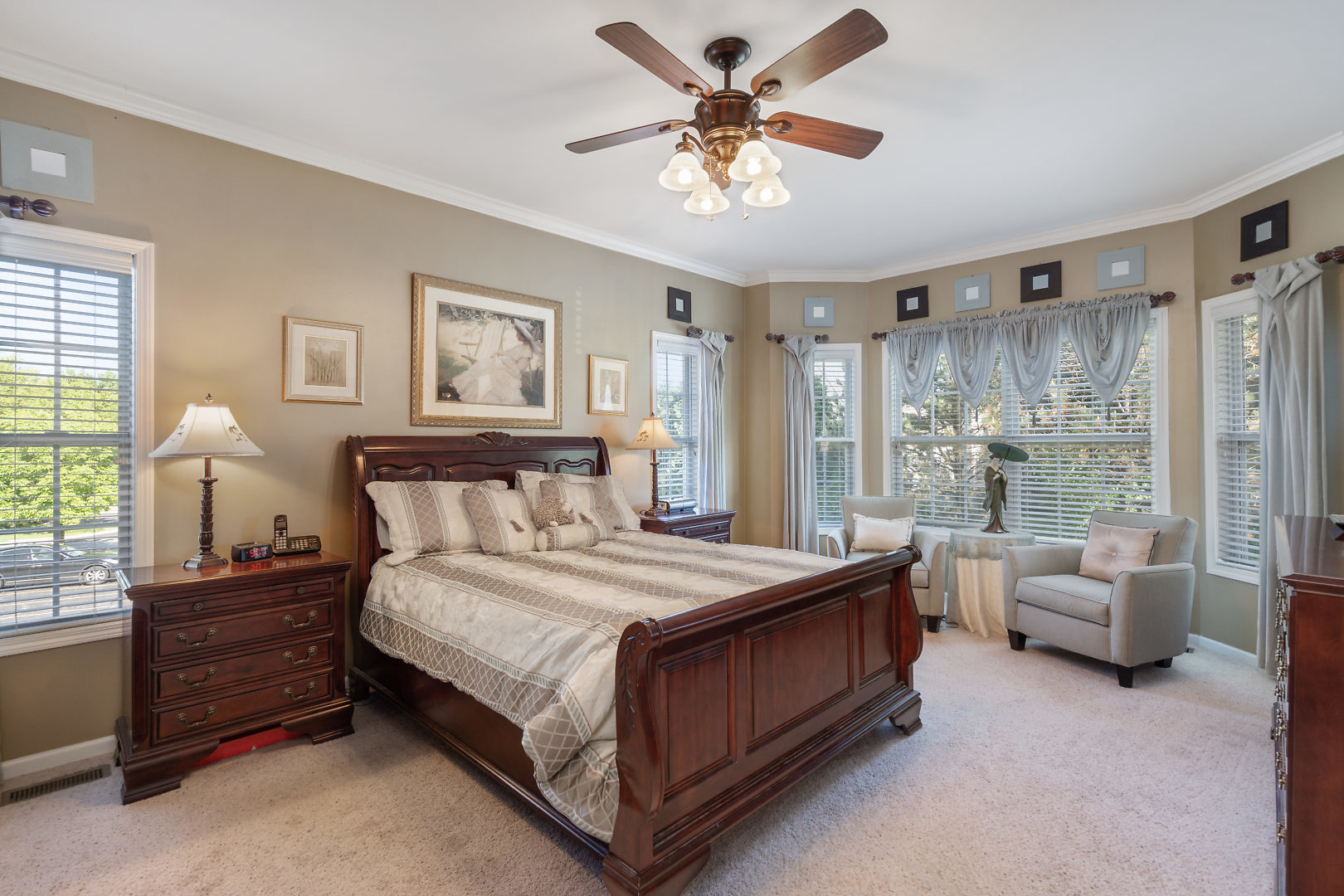 14 Winthrop New Road Sugar Grove, IL 60554 - Photo 12 of 25 a bedroom with a bed couch and window
