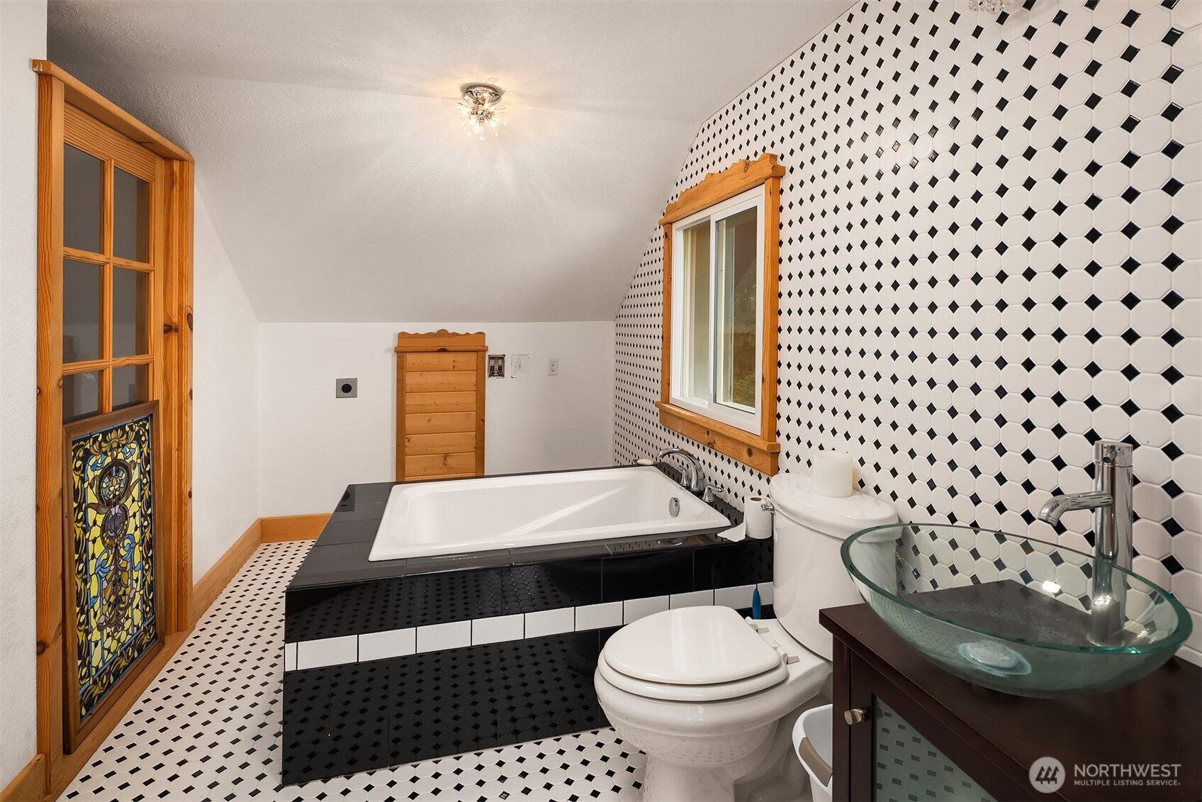 223 Blanc Road Orcas Island, WA 98245 - Photo 30 of 40 a bathroom with a sink and a toilet