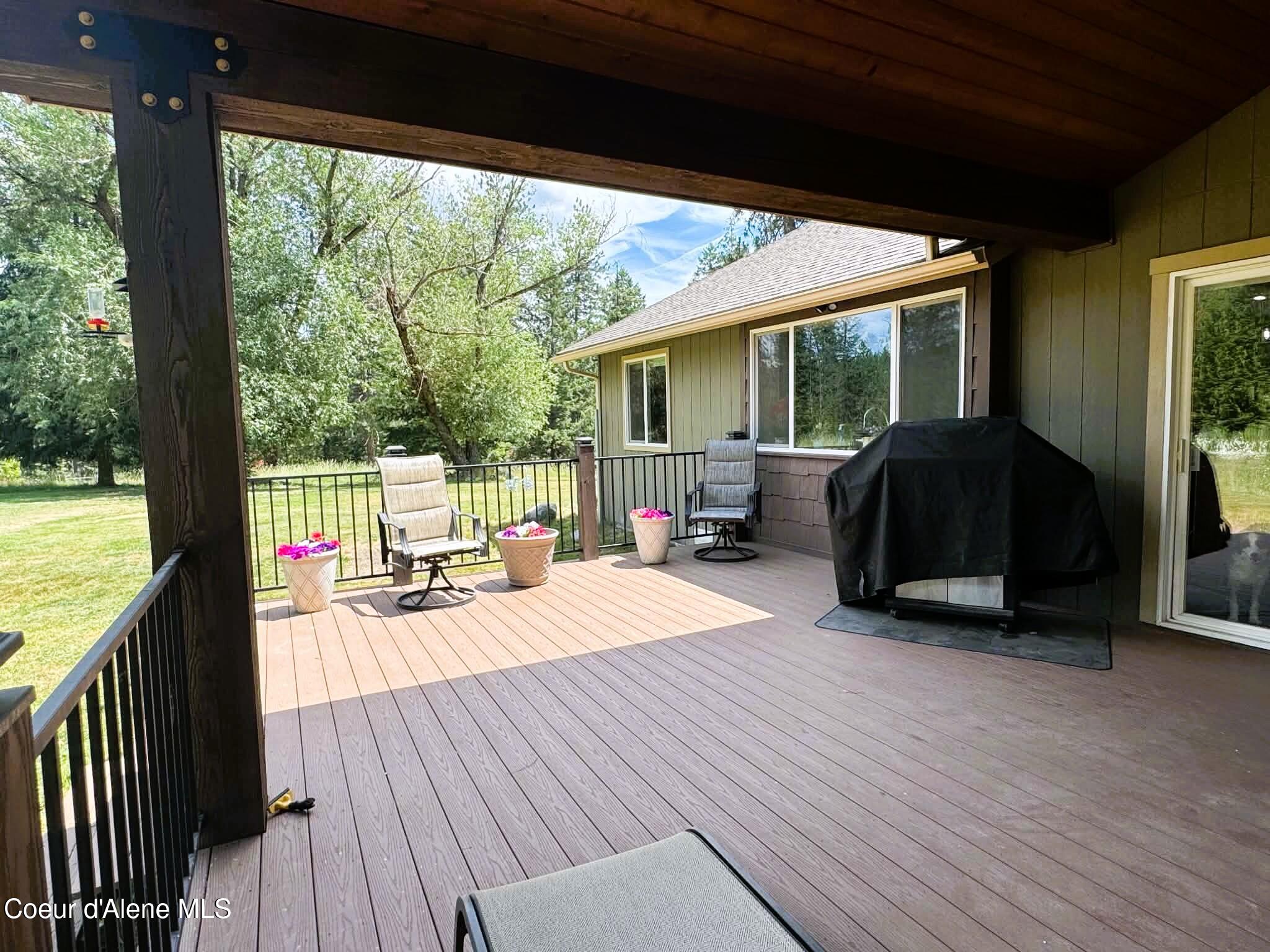 6637 East Little Joe Road Coeur D'Alene, ID 83814 - Photo 31 of 44 Covered Deck