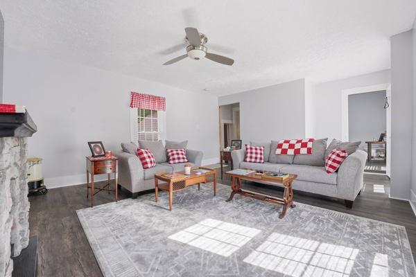 300 Main Street Volant, PA 16156 - Photo 26 of 31 a living room with furniture and a wooden floor
