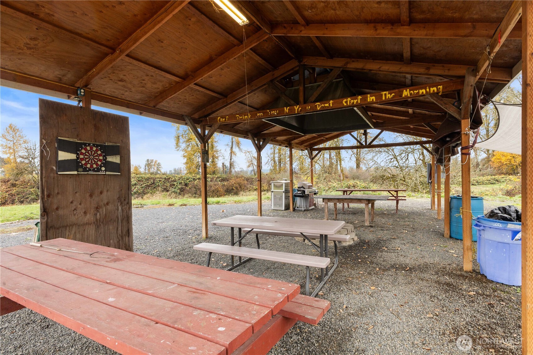 152 Old Highway 603 Chehalis, WA 98532 - Photo 11 of 25 a view of a backyard with sitting area