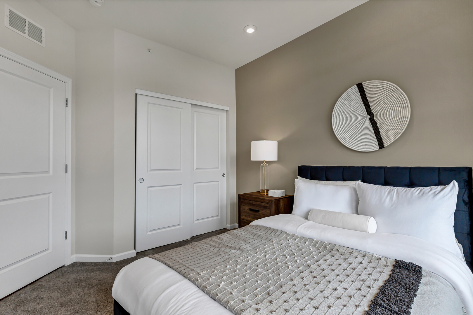 1237 Josiah Road Naperville, IL 60563 - Photo 11 of 16 a bedroom with a bed and a painting on the wall