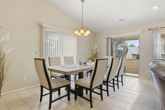 722 Boulder Ridge Road Payson, AZ 85541 - Photo 16 of 29 a view of a dining room with furniture window and outside view