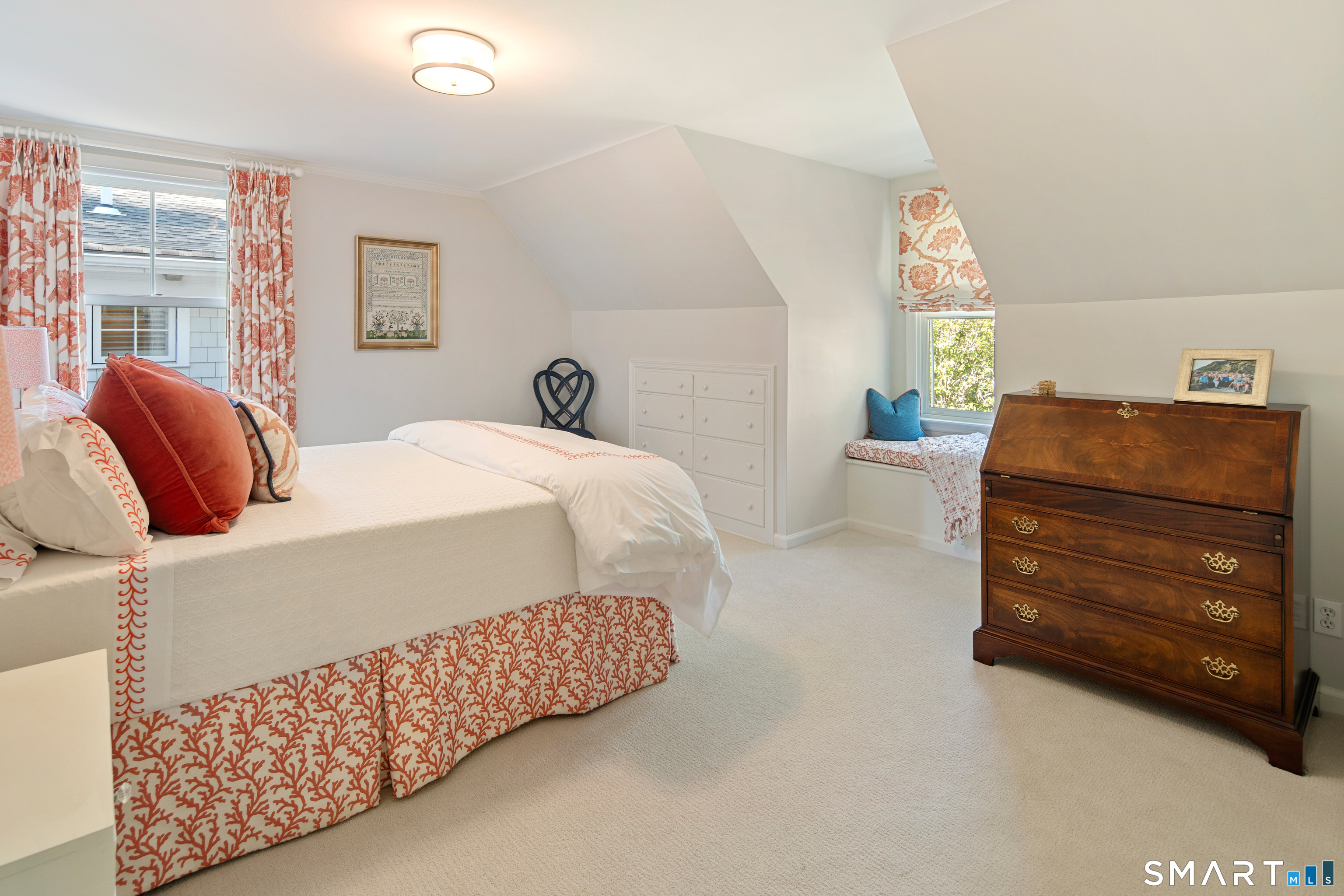 11 McLaren Road South Darien, CT 06820 - Photo 27 of 40 a bedroom with a bed and a window