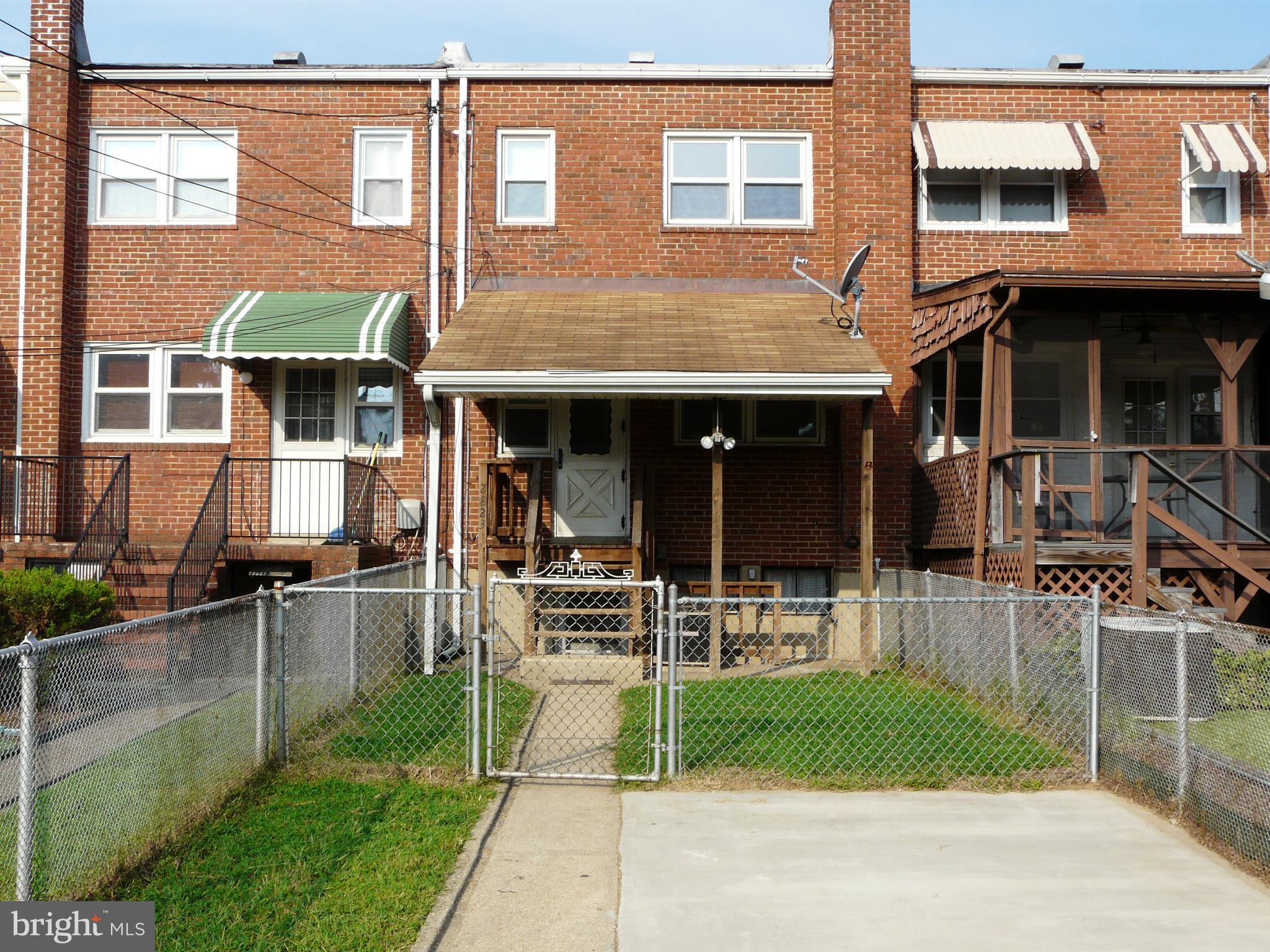 2823 Creston Road Dundalk, MD 21222 - Photo 20 of 20 Exterior (Rear) Fenced in Yard!!