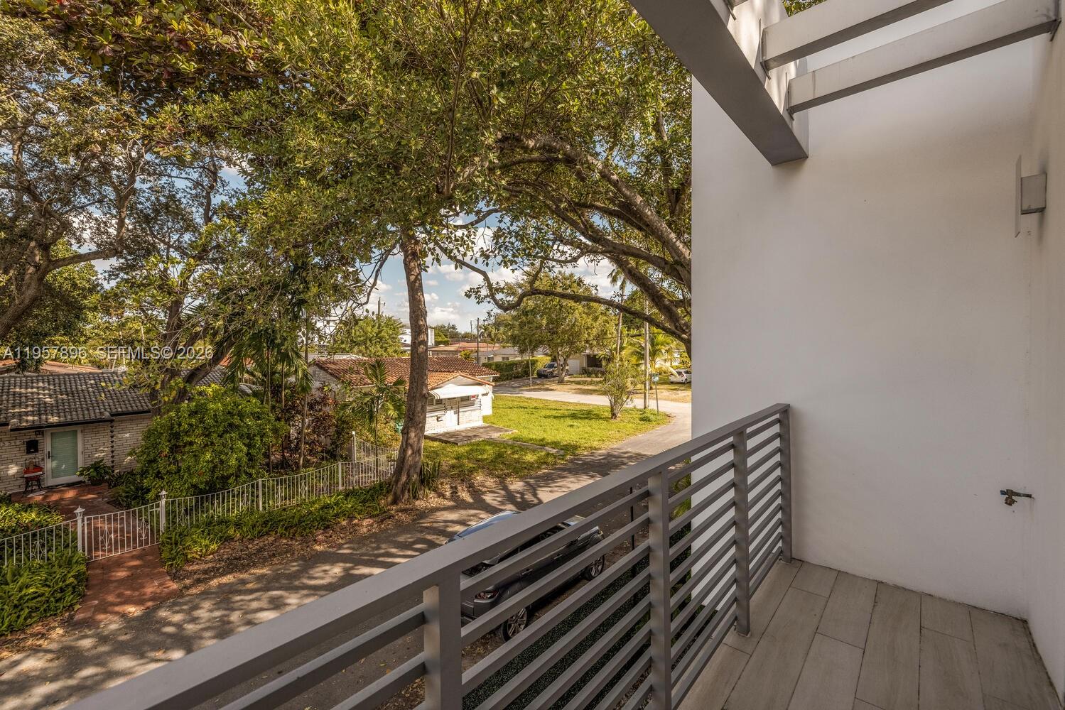 2851 Southwest 33rd Court, Unit 2851 Miami, FL 33133 - Photo 29 of 45 a view of a yard from a window