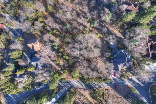 an aerial view of residential house with outdoor space