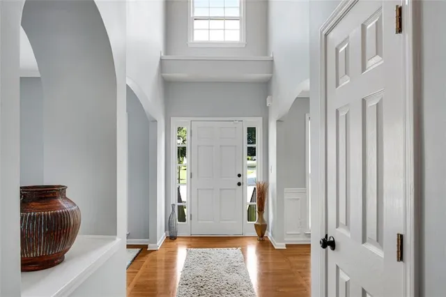 a view of livingroom with furniture and window