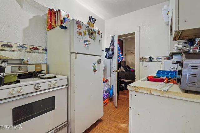 a room with storage and utility