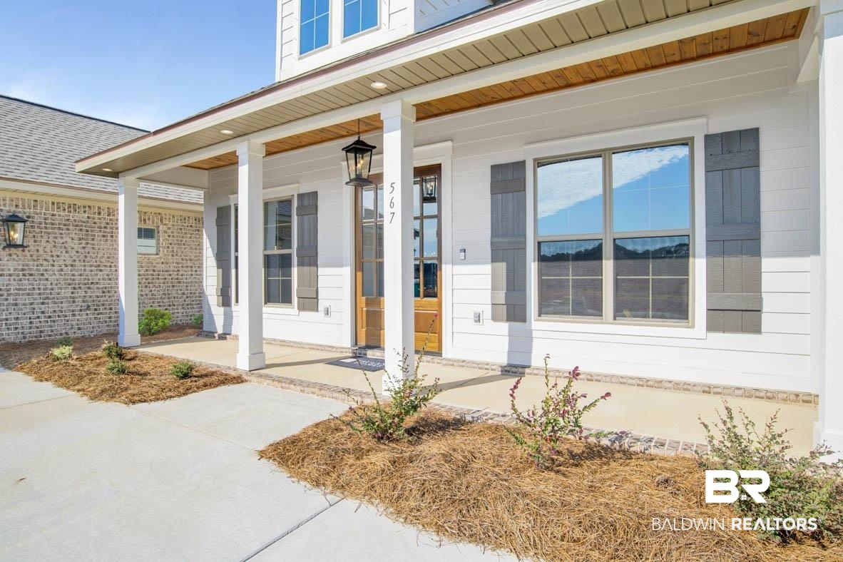 393 Garrison Boulevard Fairhope, AL 36532 - Photo 3 of 40 Entrance to property featuring a porch