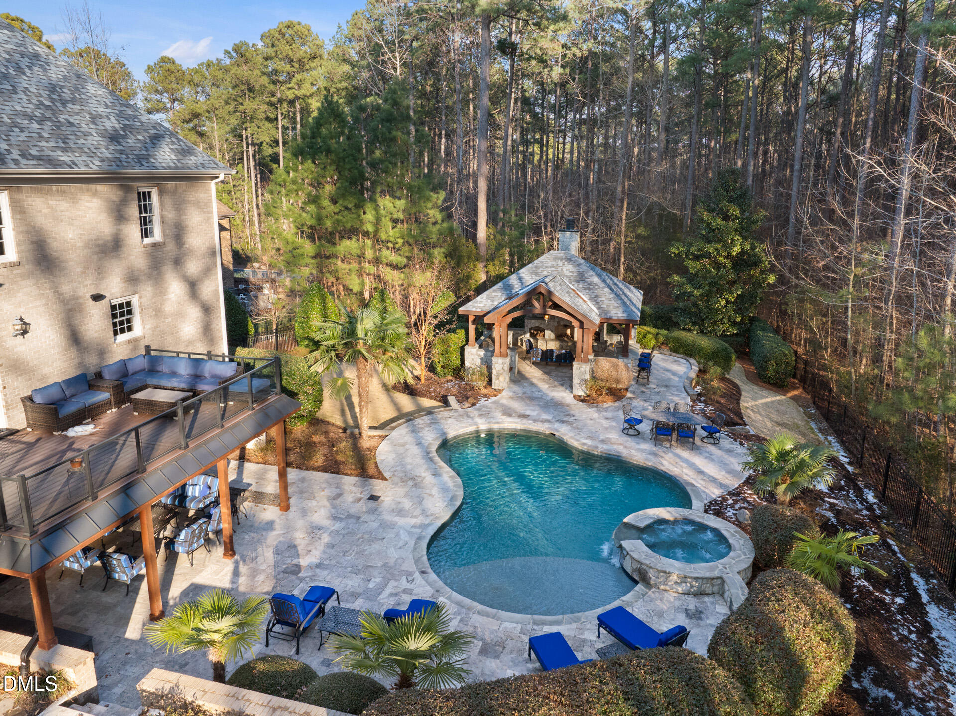 112 Winding Ridge Road Durham, NC 27713 - Photo 39 of 84 an aerial view of a house with a yard