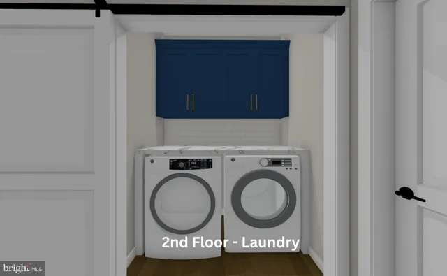 a view of washer and dryer