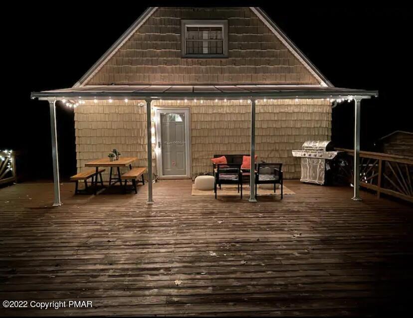 124 Bull Run Long Pond, PA 18334 - Photo 20 of 26 a backyard of a house with seating space