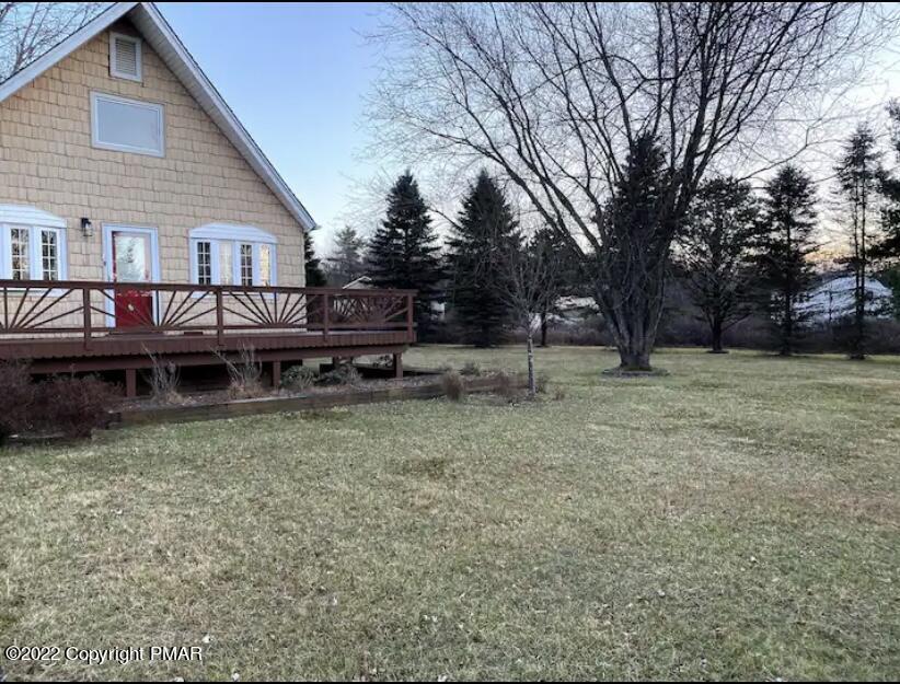 124 Bull Run Long Pond, PA 18334 - Photo 25 of 26 a view of a house with a yard