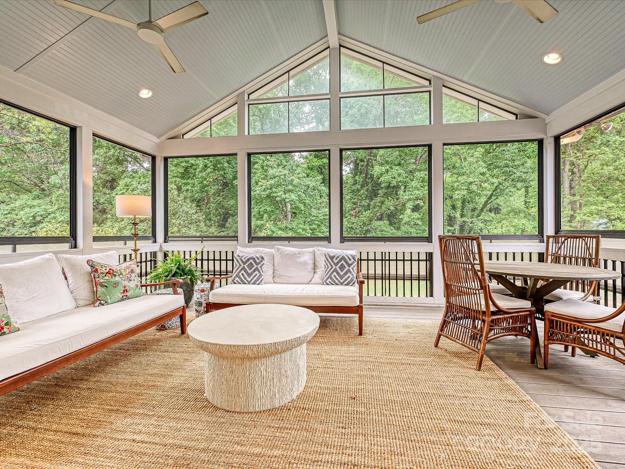 3610 Mill Pond Road Charlotte, NC 28226 - Photo 15 of 35 a living room with furniture and a large window