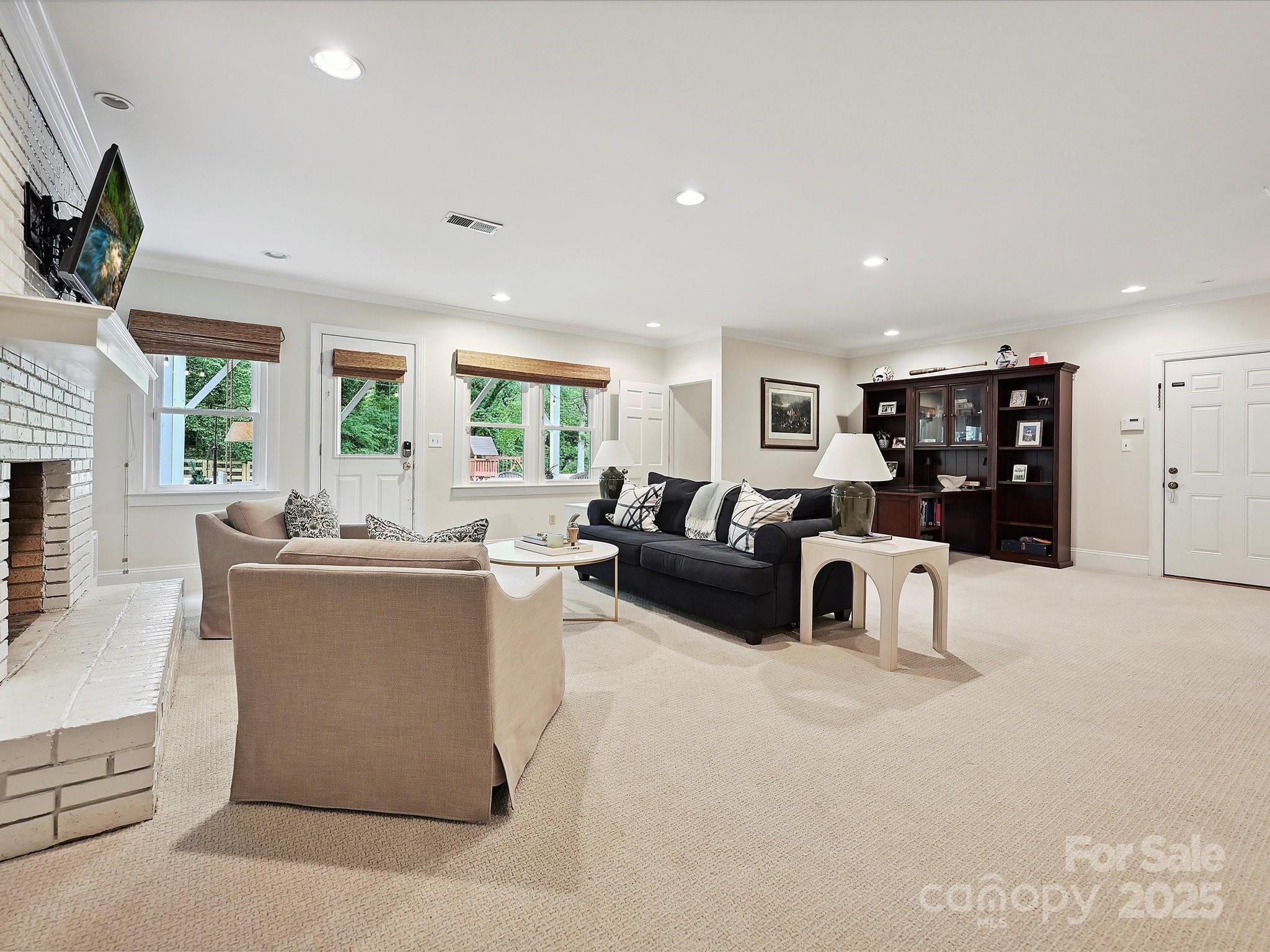 3610 Mill Pond Road Charlotte, NC 28226 - Photo 24 of 35 a living room with furniture and a large window
