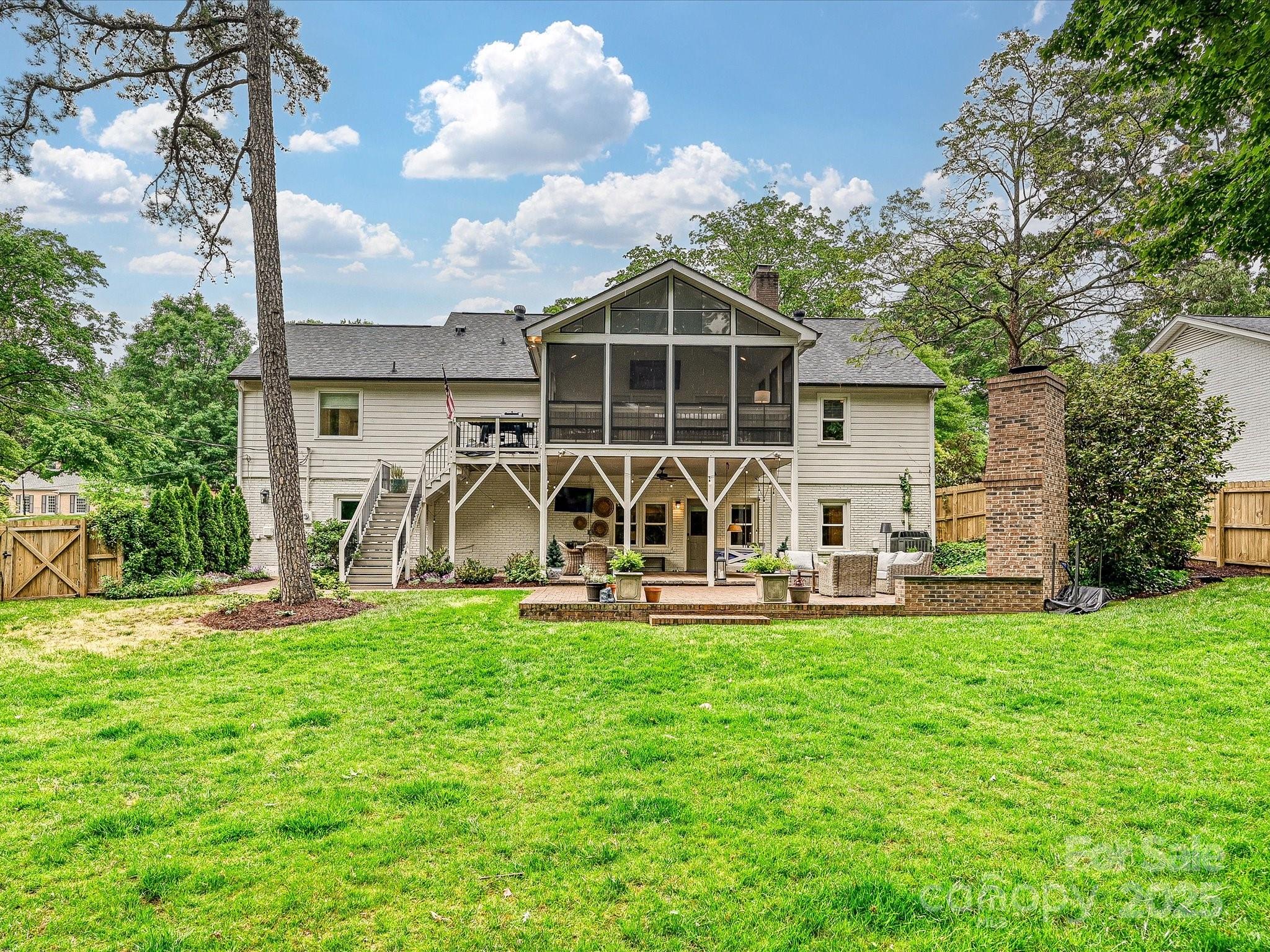 3610 Mill Pond Road Charlotte, NC 28226 - Photo 33 of 35 a front view of a house with garden