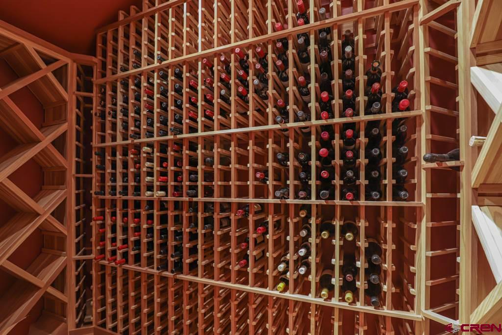 1900 County Road 124 Mancos, CO 81328 - Photo 28 of 35 a bathroom with a black white checkered floor