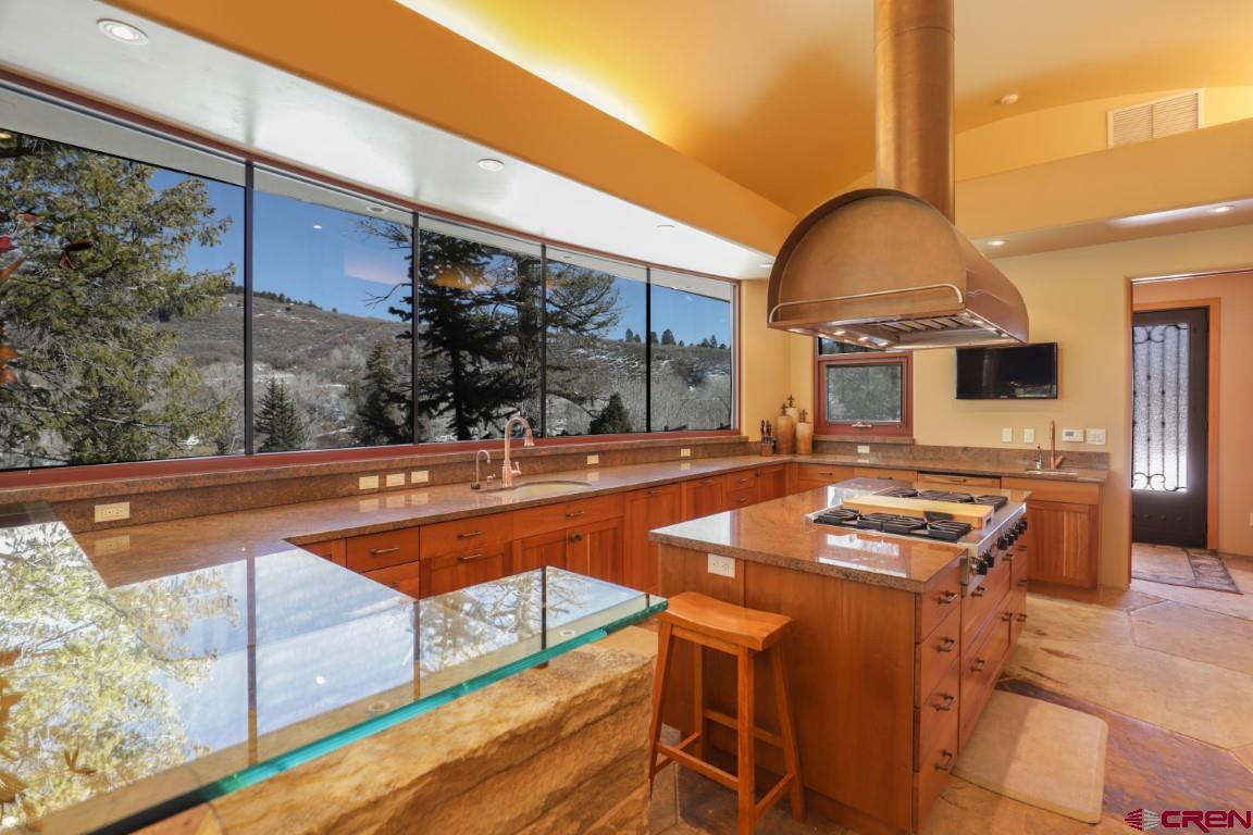 1900 County Road 124 Mancos, CO 81328 - Photo 8 of 35 a view of a patio with swimming pool