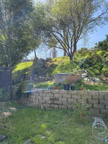 a view of outdoor space and yard