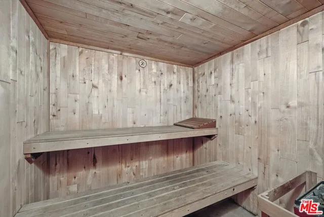 a view of wooden door