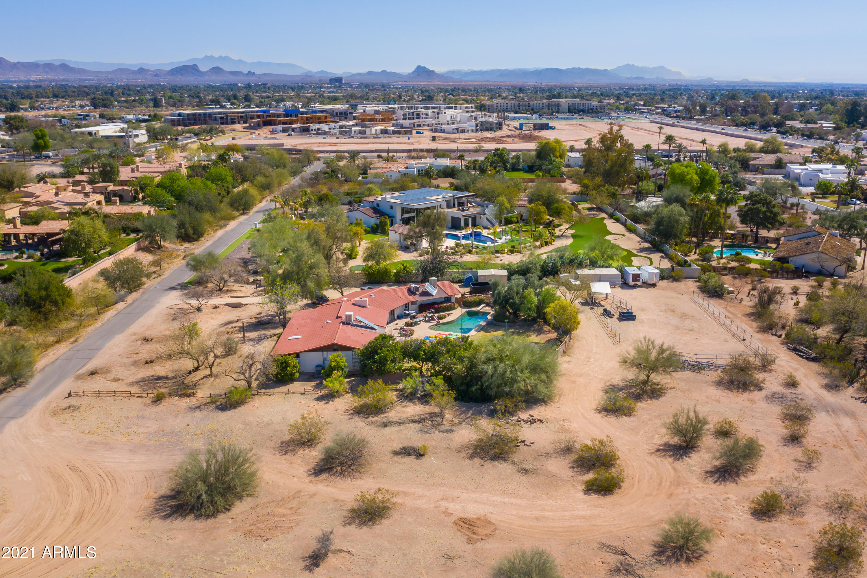 6619 East Ocotillo Road Paradise Valley, AZ 85253 - Photo 4 of 12 View looking east