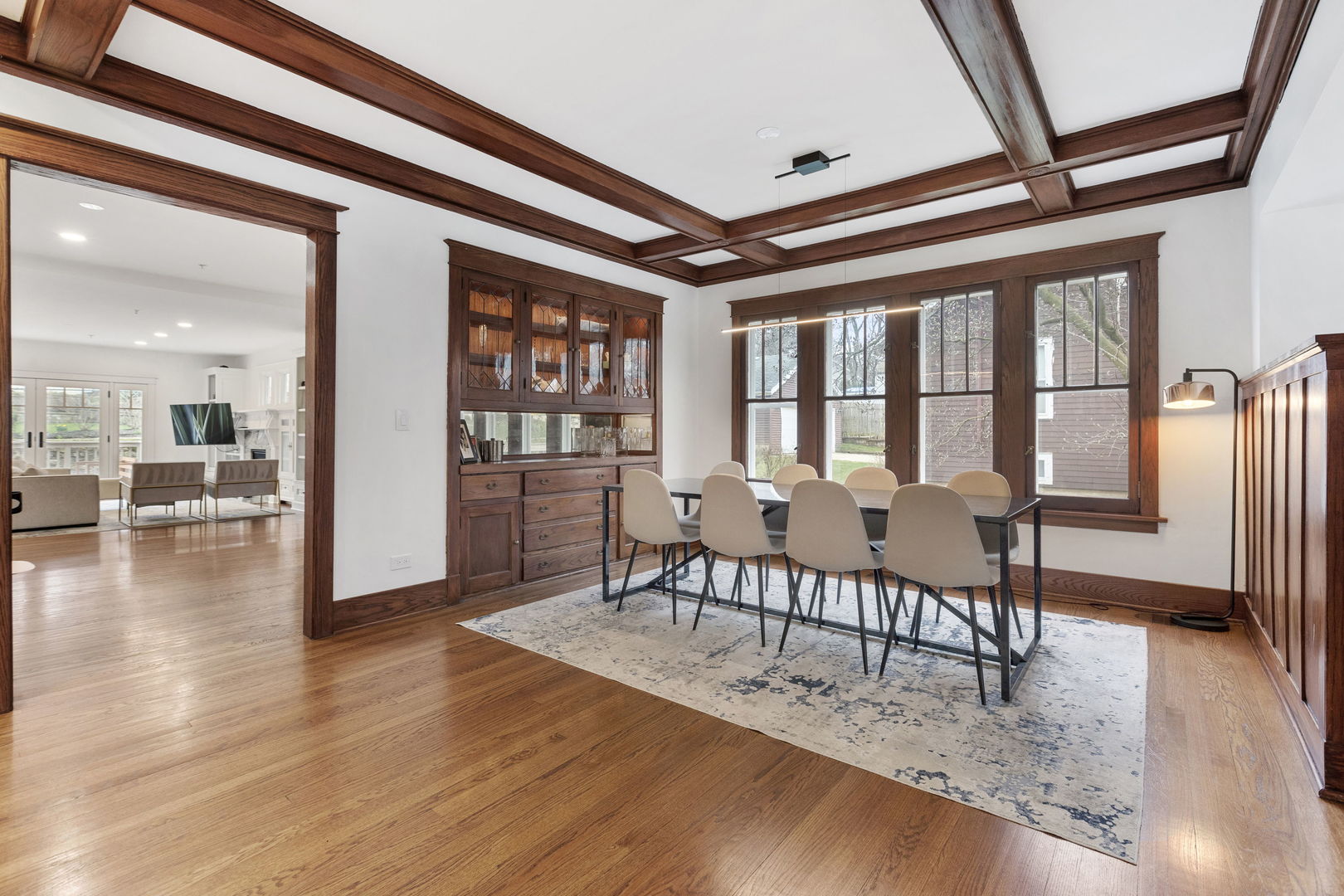 539 South Cook Street Barrington, IL 60010 - Photo 7 of 25 a view of a dining room with furniture and wooden floor