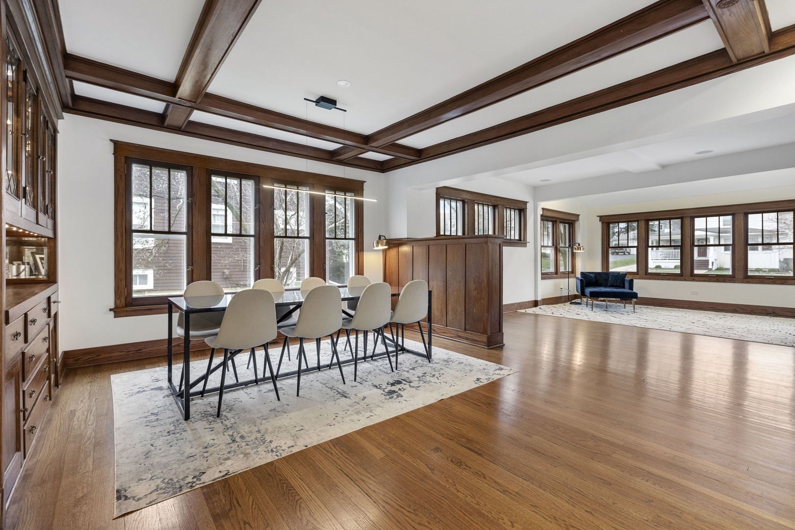 539 South Cook Street Barrington, IL 60010 - Photo 8 of 25 a living room with furniture and a wooden floor