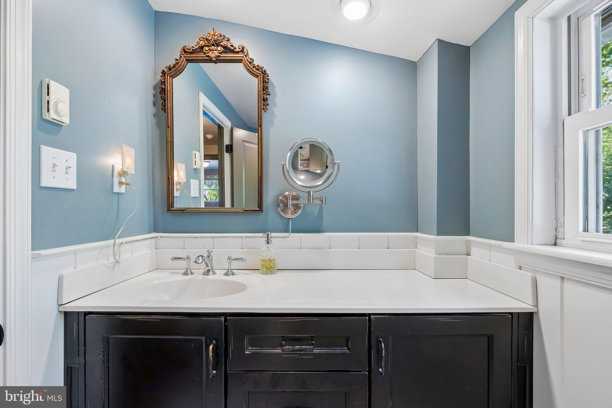 713 Alene Road Ambler, PA 19002 - Photo 27 of 40 a bathroom with a sink and a mirror