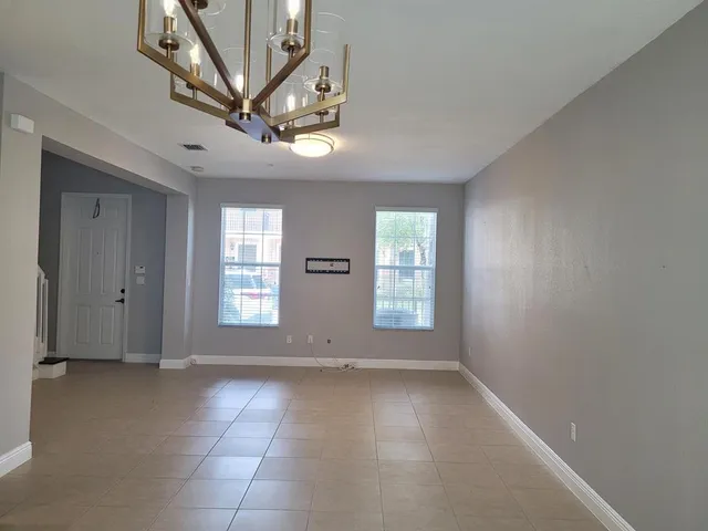 a view of livingroom and window