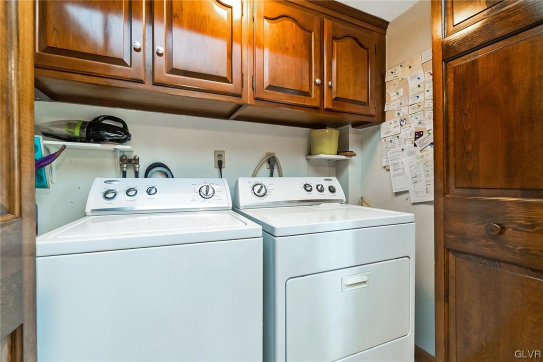 7116 Linden Road Lower Macungie Township, PA 18062 - Photo 13 of 41 a utility room with dryer and washer