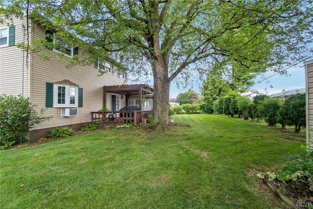 7116 Linden Road Lower Macungie Township, PA 18062 - Photo 37 of 41 a view of a house with a backyard