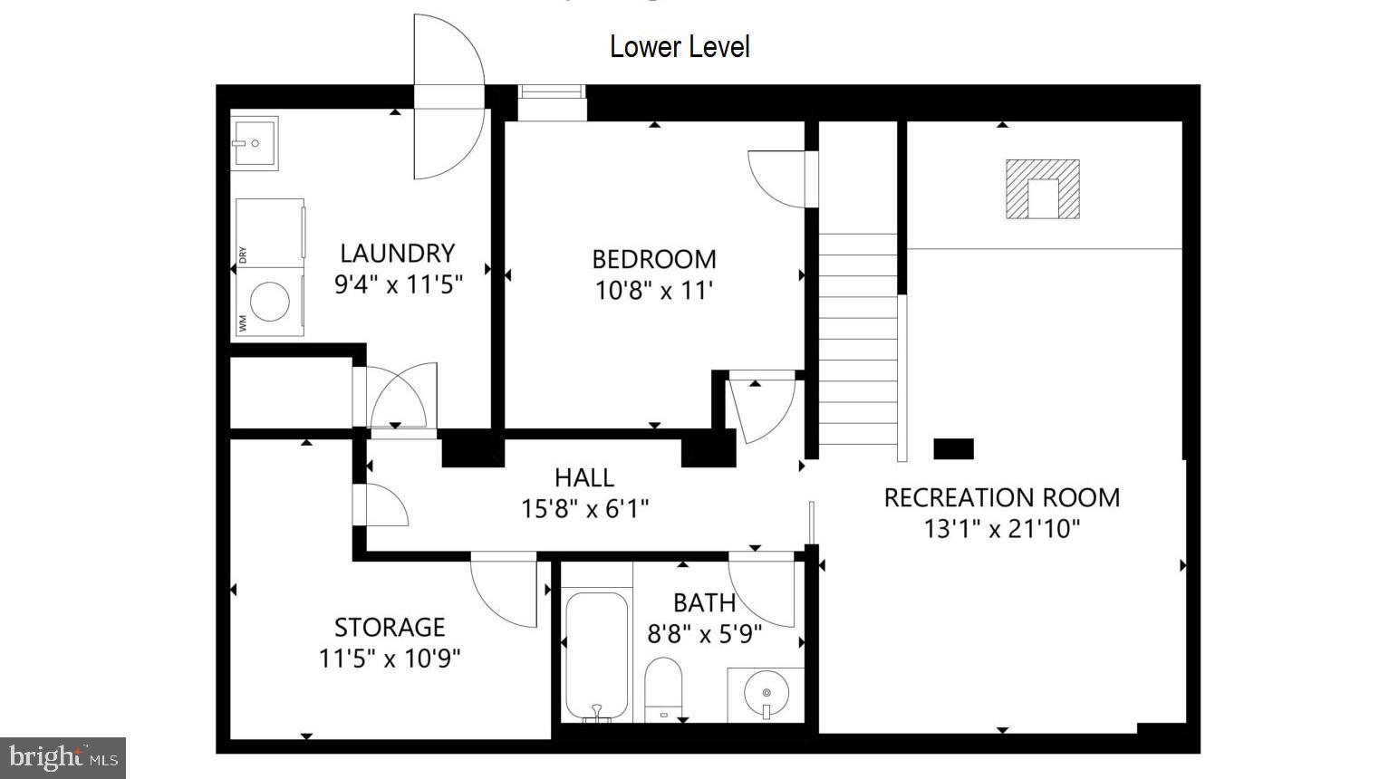 2522 Forest Glen Road Silver Spring, MD 20910 - Photo 63 of 63 Lower Level Floor Plan