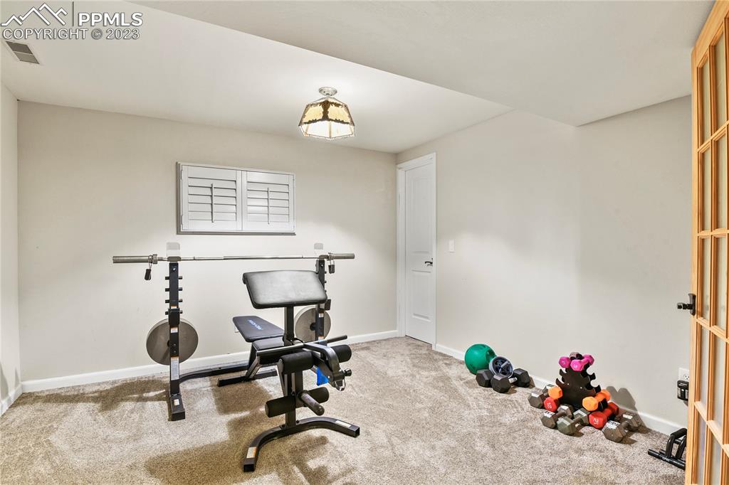 450 Jack Boot Road Monument, CO 80132 - Photo 37 of 45 a view of a room with gym equipment
