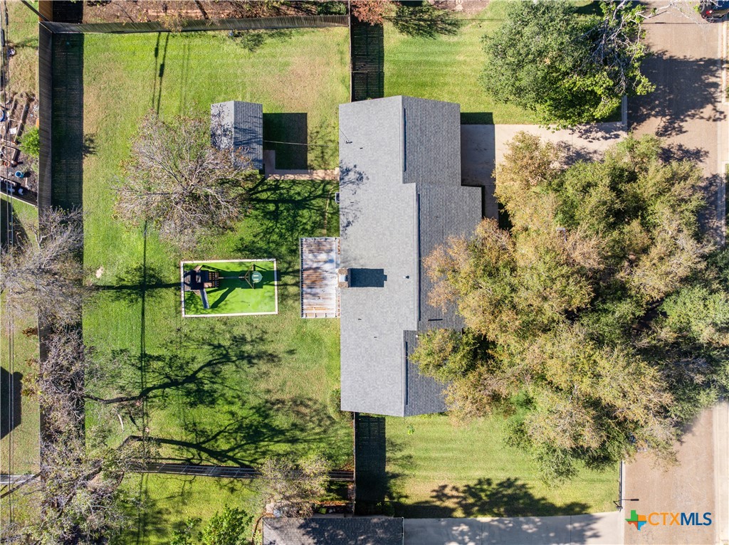 2601 Linwood Road Temple, TX 76502 - Photo 38 of 41 an aerial view of a house with a yard
