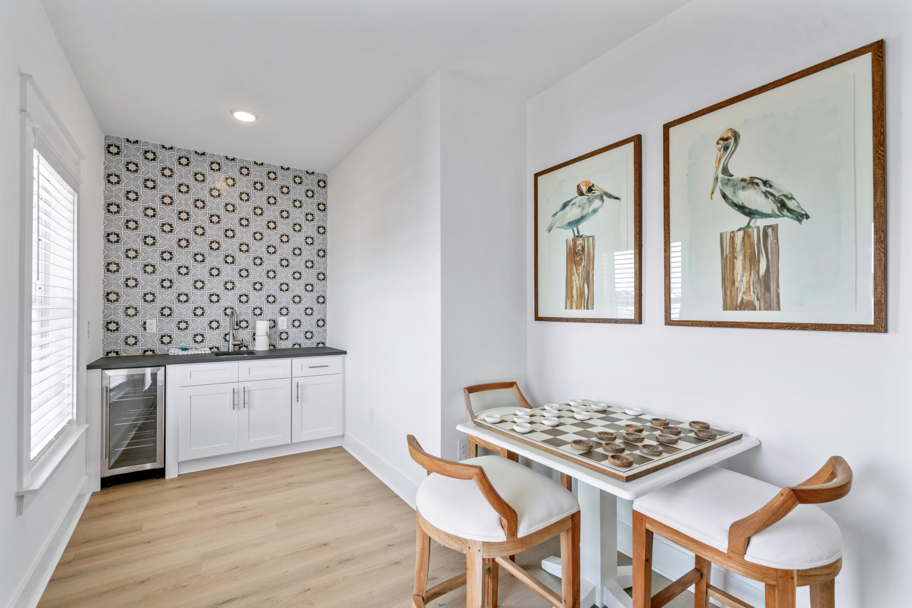 49 Conscience Way Santa Rosa Beach, FL 32459 - Photo 39 of 50 a kitchen with stainless steel appliances granite countertop a stove a sink and a refrigerator
