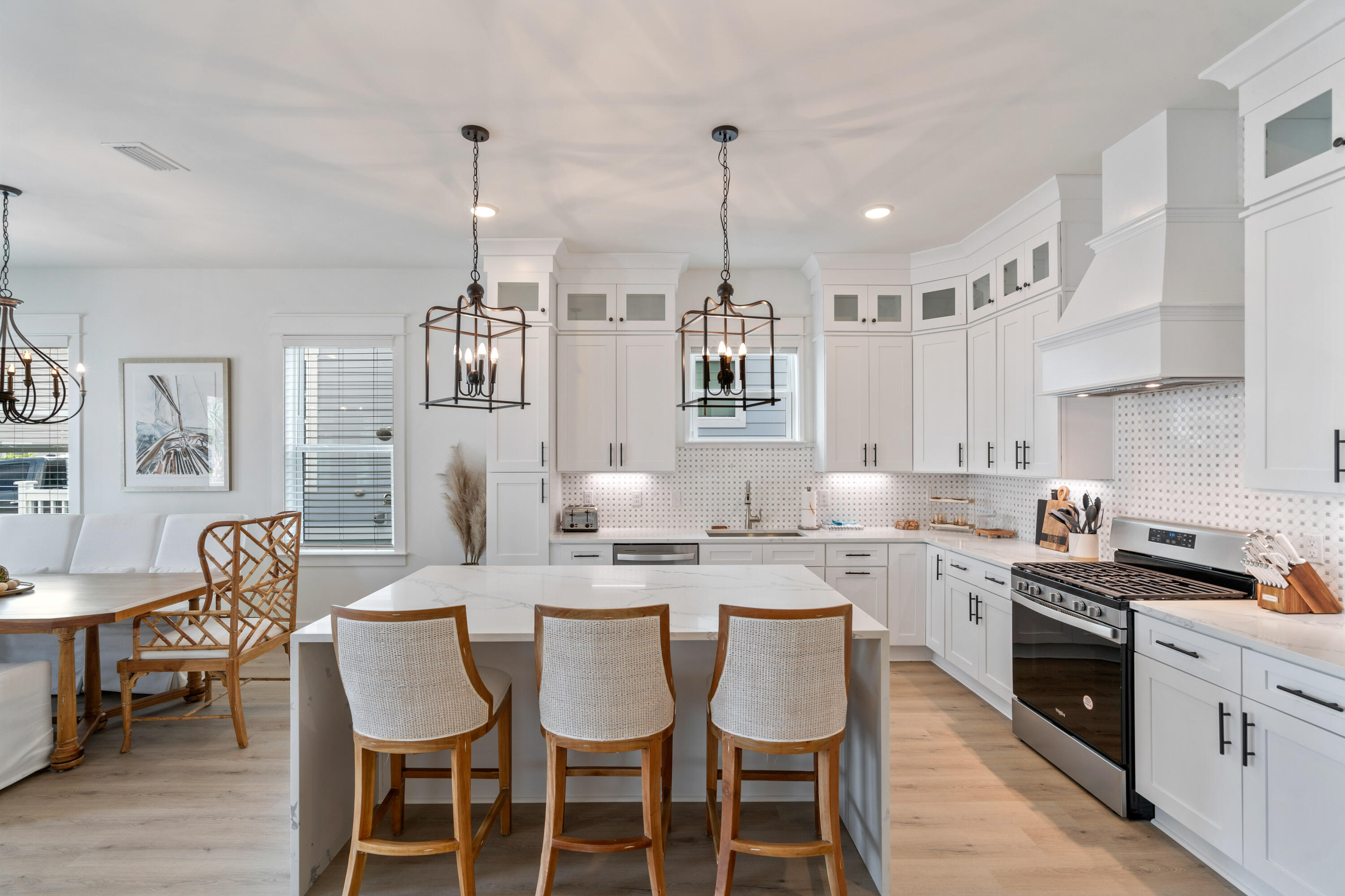 49 Conscience Way Santa Rosa Beach, FL 32459 - Photo 10 of 50 a large kitchen with a table and chairs