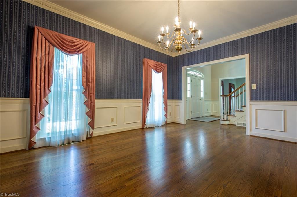 1170 Chester Road Winston-Salem, NC 27104 - Photo 7 of 30 Spacious formal dining room with a wide opening to the foyer.