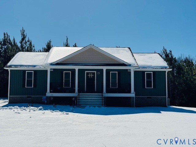 378 Halls Store Road Mineral, VA 23117 - Photo 35 of 35 a front view of a house with a yard