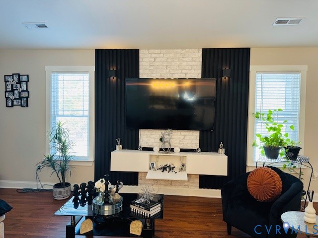 378 Halls Store Road Mineral, VA 23117 - Photo 9 of 35 a living room with furniture and a flat screen tv